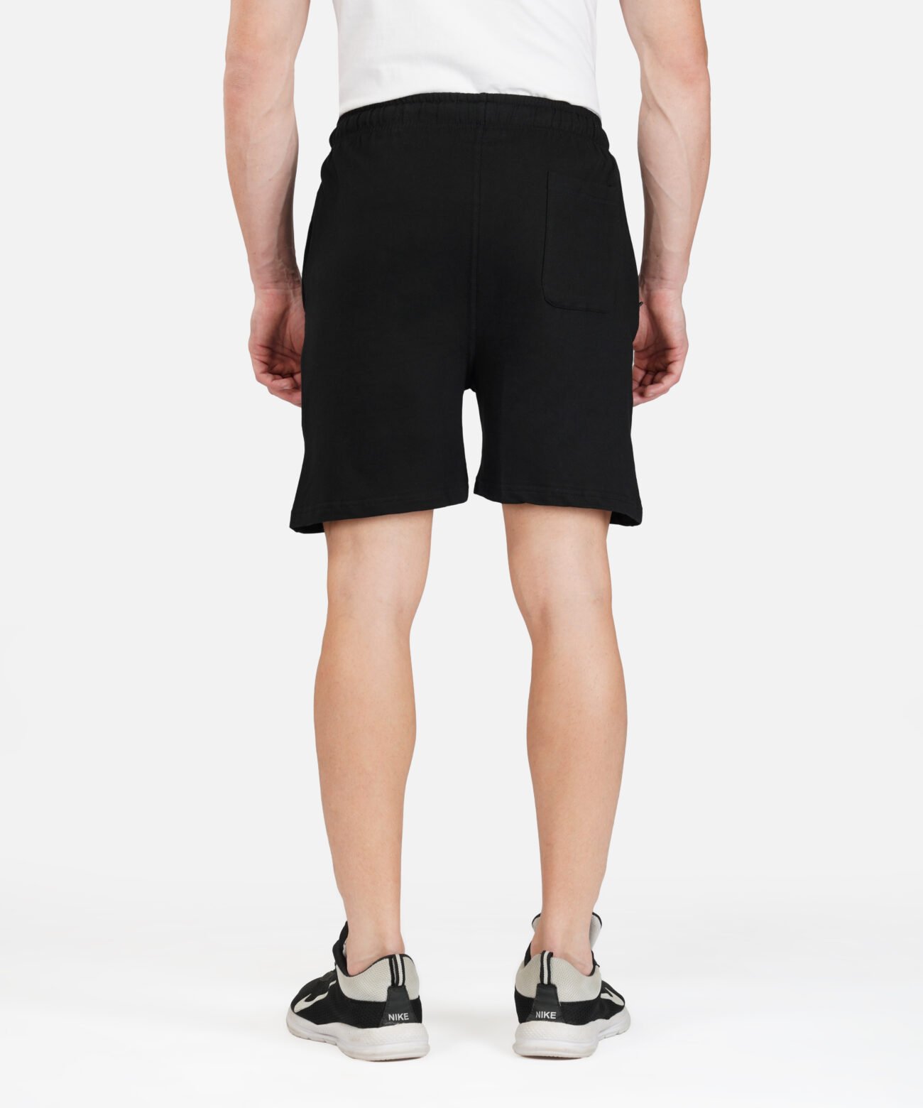 BLACK PREMIUM COTTON SHORTS - Image 5
