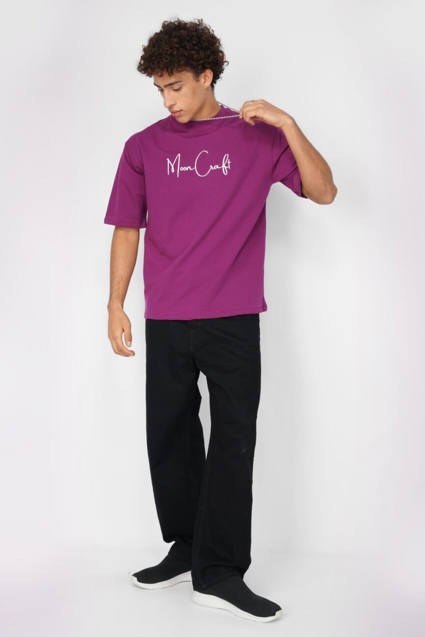 cotton over sized t shirt